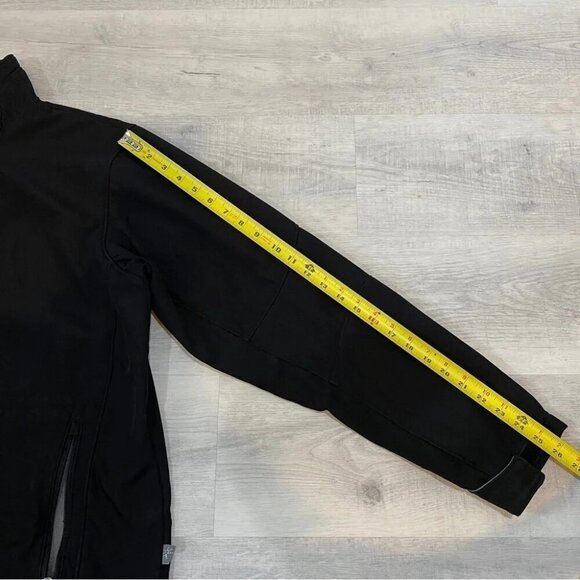 Men’s L Pepsi Performance Softshell Fleece Lined Black Jacket - Picture 8 of 16